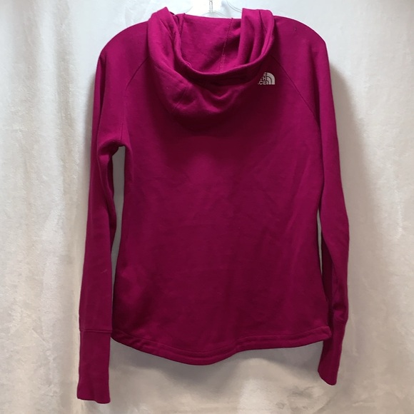 The North Face Women's Eco Ridge Full Zip Hooded Jacket Hot Pink Women’s Medium - Picture 3 of 3